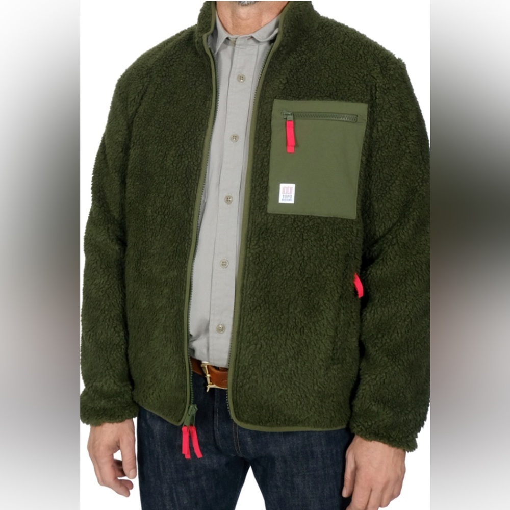 Like New Topo Designs Heavy Fleece Jacket XL!